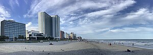 Myrtle Beach shoreline