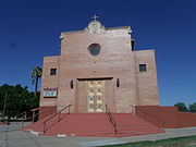 The St. Anthony Church was built in 1948 and is located at 909 S. 1st St. This property is recognized as historic by the Hispanic American Historic Property Survey of the City of Phoenix.