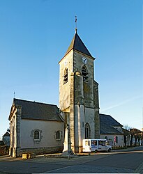 The church in Précy-le-Sec