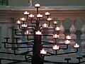 Church candelabrum in Germany