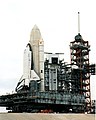 Space Shuttle Columbia in transportation