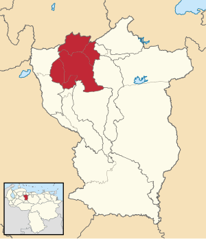 Location in Cojedes