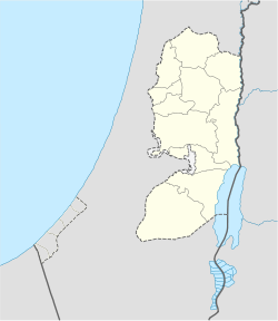 Nabi Musa is located in the West Bank