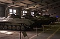 于另一侧展示的冷战时期苏联陆军的一系列步兵战车