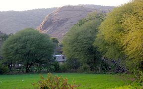 Aravalli range near Udaipur Rajasthan