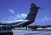 C-141 at NAS Midway 1970