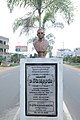 Chowdari Satyanarayana statue at the entrance of Srikakulam town
