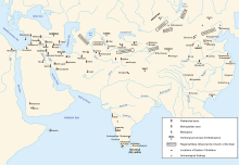 map showing Church of the East in the Middle Ages