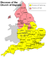 Church of England Dioceses