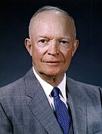 Photographic portrait of Dwight D. Eisenhower