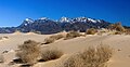 West aspect of Edgar Peak (center), viewed from Kelso Dunes