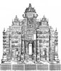 Triumphal Arch woodcut