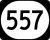 Kentucky Route 557 marker