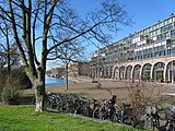 Entrepotdok seen from the Sarphatistraat