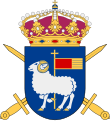 Coat of arms of the Gotland Military Command 1982–1994.