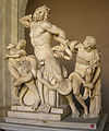 《勞孔與兒子們》，公元前42年至前20年，現藏於梵蒂岡博物館