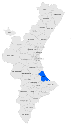 Location of Safor