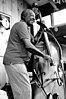 Milt Hinton playing double bass