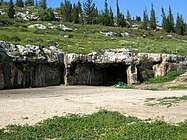 Entrance of the monastic cave