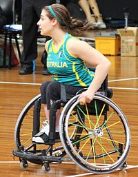 Sarah Vinci at the Gliders and Rollers World Challenge, Sydney, July 2013
