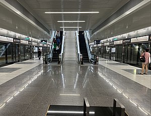 乌节大道地铁站月台层