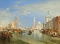 Venice–The Dogana and San Giorgio Maggiore (1834) Joseph Mallord William Turner