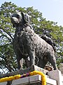 Statue of Yah Leh, beloved dog of King Rama VI