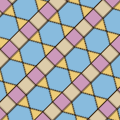 同相截半六边形柱镶嵌，一种不完全正镶嵌