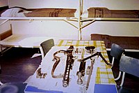 Parts of a German MG 3