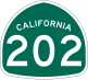 State Route 202 marker