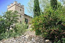 Panoramic of Montechino Castle.