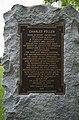 Memorial to Charles Follen in the churchyard