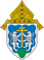 First design of the coat of arms of the Archdiocese of Cebu