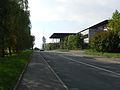 The Avenue Forel, between the UNIL and the EPFL.