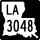 Louisiana Highway 3048 marker