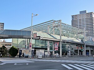 名鐵岐阜站（2024年1月）