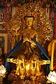 藏传弥勒菩萨塑像
