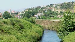 View of Mesopotam village in Finiq