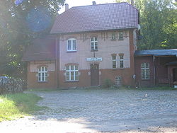 train station in Maszewo Lęborskie