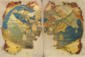 The Seragliensis 57 map, done by Planudes according to Ptolemy's 2nd projection