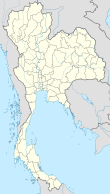 素可泰歷史城鎮和相關歷史城鎮在泰國的位置
