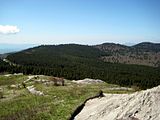 View from the southern sub-peak of Black Balsam Knob