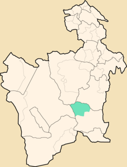 Location within Potosí Department