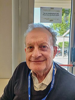 Bruce McKellar at ICTP Trieste (2019)