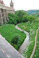 View from the bridge of Hunyadi Castle