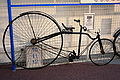 Early safety bicycle (c. 1879) in the Coventry Transport Museum