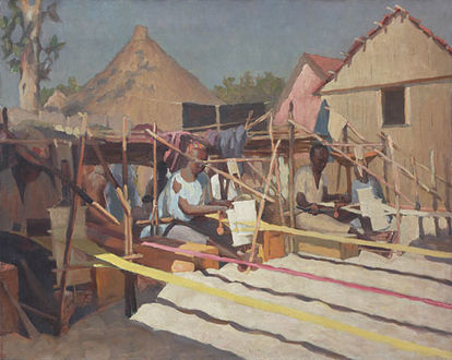 Tisserands de Dakar. 1934