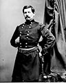 Image 12George B. McClellan, was an American soldier, Civil War Union general, civil engineer, railroad executive, and politician who served as the 24th governor of New Jersey. (from History of New Jersey)