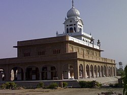 A view of Guruduara Sahib at New Mandi Gharsana