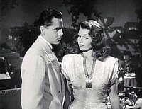 Johnny Farrell (Glenn Ford) and Gilda (Rita Hayworth)